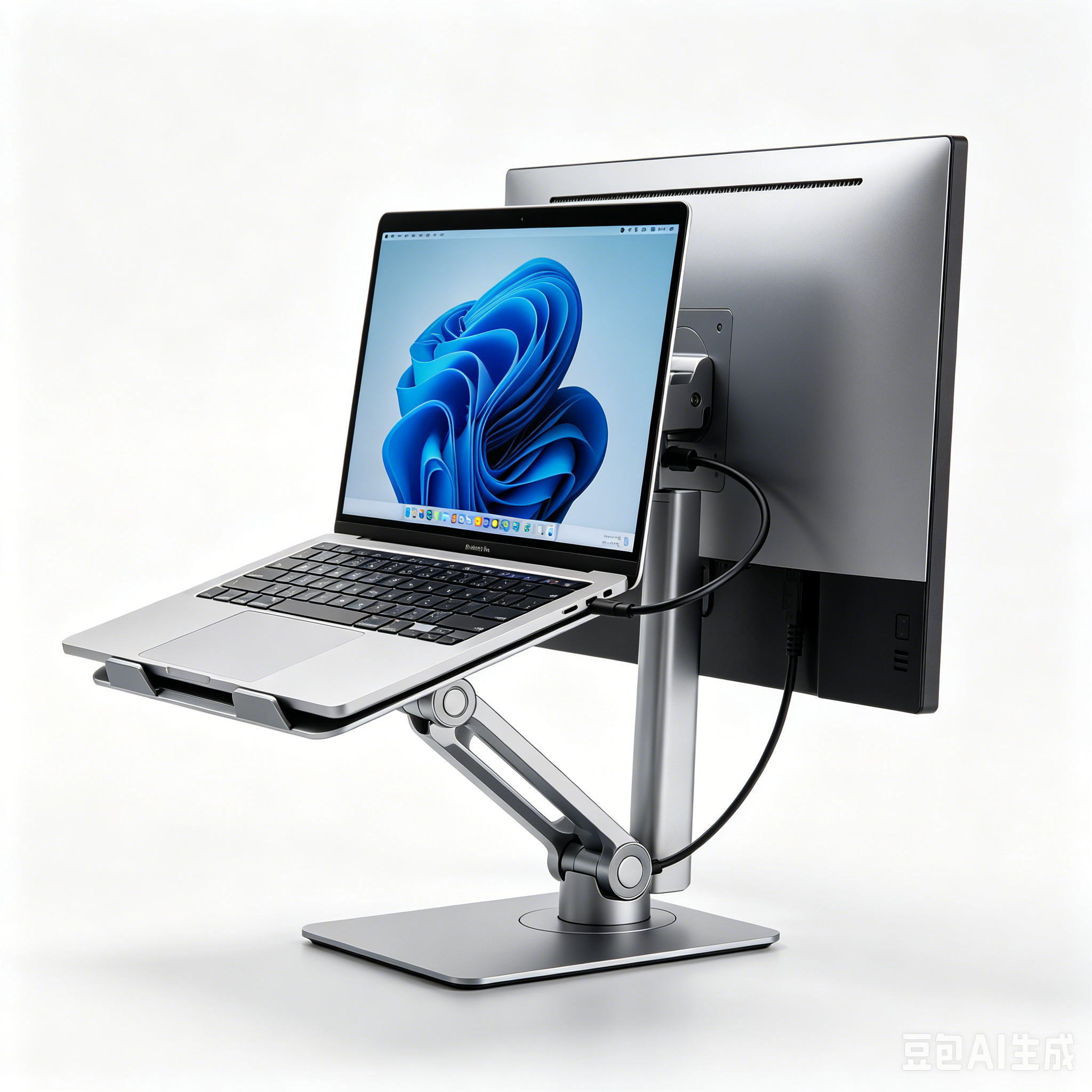 Dual Monitor Desk Mount
